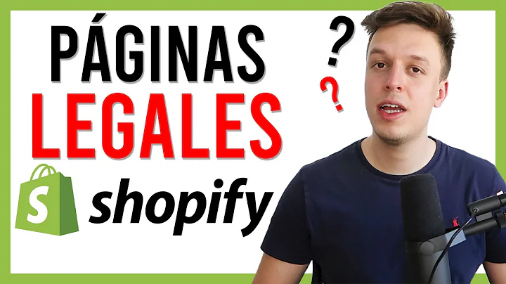 Protege tus datos: Crea páginas legales en Shopify