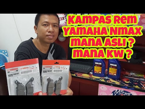 Perbedaan Kampas Rem Asli Yamaha VS Kampas Rem KW/Palsu