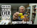How to rig up the best shiner rig ever for monster bass