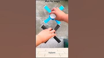 Diy flying Helicopter Easy kids Craft🚁🪀😨#shorts #youtubeshorts #trending #funny #craft #kids #diy