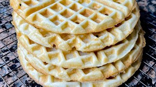 You will never look for another waffle recipe after this!! Coconut Waffles. Banh Kep Dua.