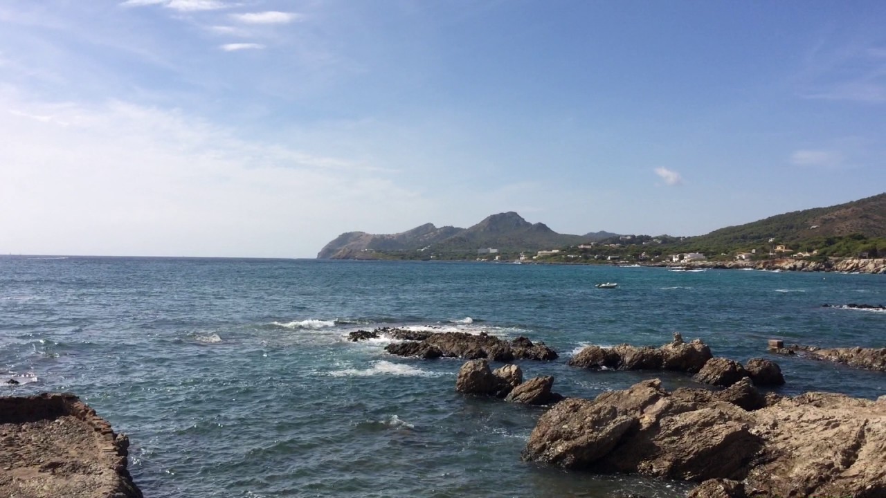 Cala Ratjada, Mallorca, Sea View September 2016 - YouTube