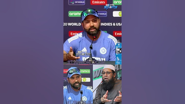Rohit Sharma on Inzamam Ul Haq's reverse swing allegations #rohitsharma #inzamam #t20worldcup