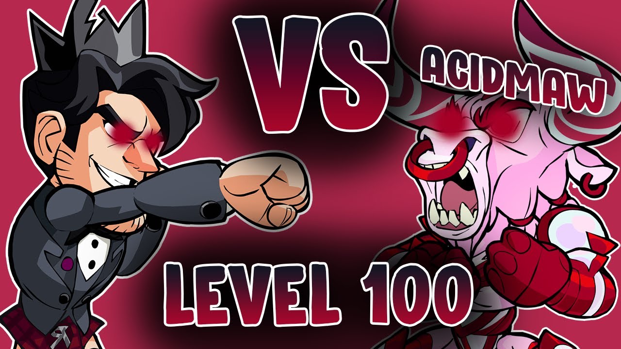 Level 100 Sir Roland vs Level 100 Teros 1v1 Brawlhalla Gameplay | Legend Pro Sparring (ft: Acidmaw)