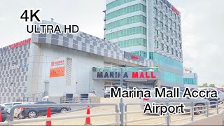 4K Marina Mall The Most Foreigner Visited Mall In Africa Accra (4K UHD) 2021