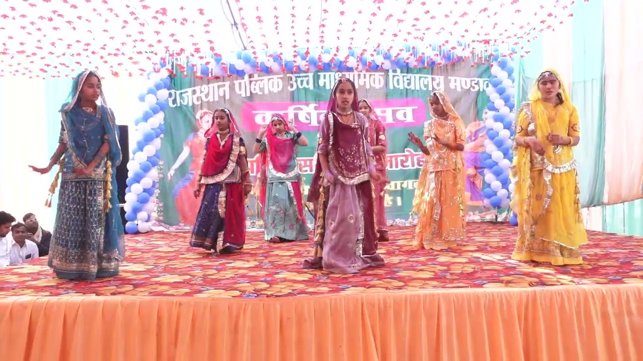 banari song Annual song Rajasthan school mandawa 2025-26