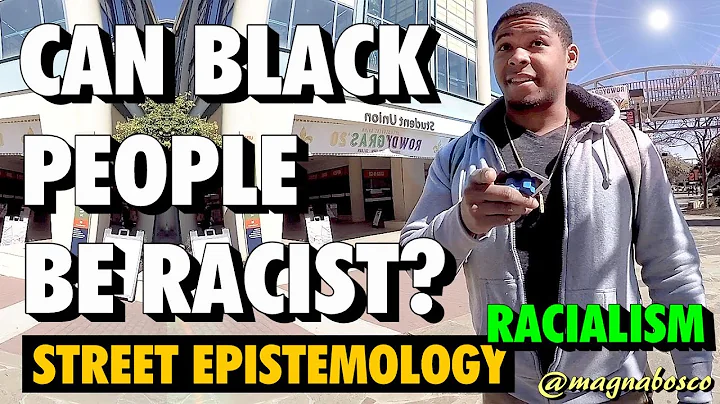 Street Epistemology: Austin | Can Black People be ...
