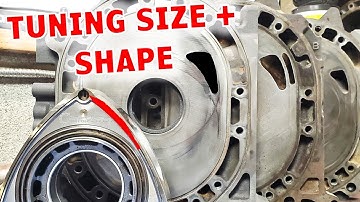 LEARN How To Use PORTING and Rotor Scallops Efficiently - Rotary Engine Airflow is Everything