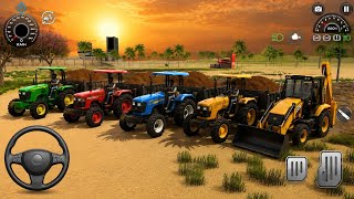 🚜🔥 Tractor Simulator Gameplay | Heavy Tractor Trolley & Mud Loading | Farming Game #gameplay #gaming screenshot 4