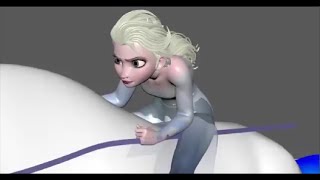 Frozen 2 Elsa Horse Riding Shot Progression Youngjae Choi