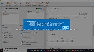 Conducting Paired T-Test Using Jasp