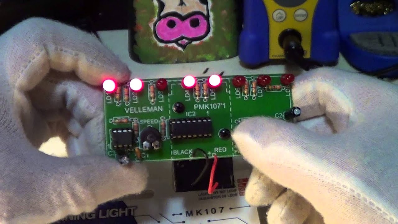 Velleman Running Light Kit Review. YouTube