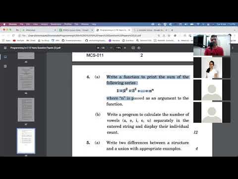 #2 IGNOU PGDCA NEW GROUP STUDY - Programming in C - YouTube