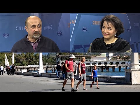 \"ტურიზმი აფხაზეთში\" ფილმის წარდგენა. - ტელეგადაცემა. - სტუდია რე