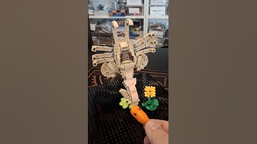 Alien facehugger from the "Cute bunny" 31162 3-in-1 LEGO set.