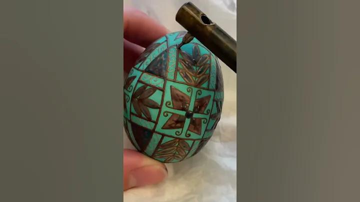 Brown Egg Pysanky - The Process - DayDayNews