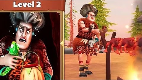 Tittle Scary Teacher Stone Age | Story Begins Level 2 Walkthrough (iOS Android)