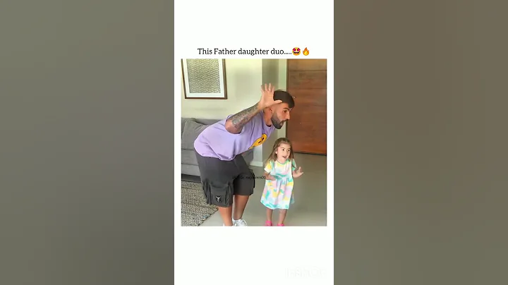 Cutest Father Daughter Dance 🤩 #cutebaby #ytshorts #funny #shorts #trending #shortsfeed #viralshorts