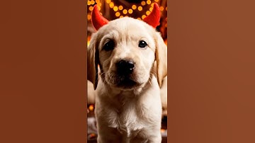 Halloween Puppy Chaos! Guess Who Winked? 🎃