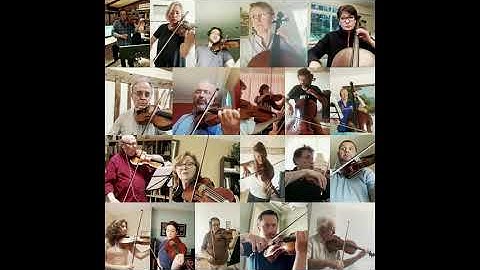 NES Virtual Ensemble- J.S. Bach: Capriccio from Partita No.2 Transcription by @dmitrysitkovetsky