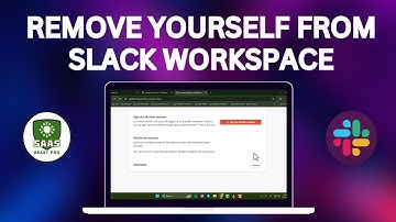How to Remove Yourself From a Slack Workspace