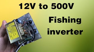 12V to 500V hight volt inverter STUN FISH SHOCK simply | JLCPCB