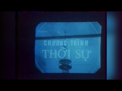 [1983] VTV Vietnam Studio Scenes and Thoi Su Intro | Hãng phim truyền hình và hình hiệu Thời Sự