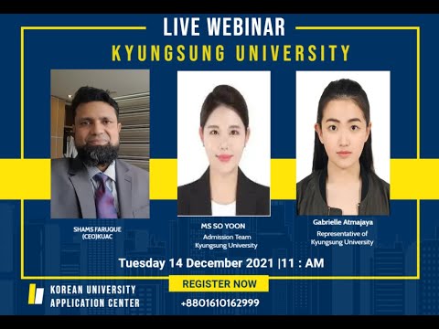 Virtual Seminar by Ms So Yoon, Kyungsung University