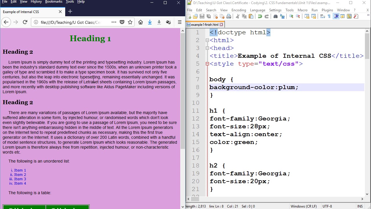 Styling Background with CSS - YouTube