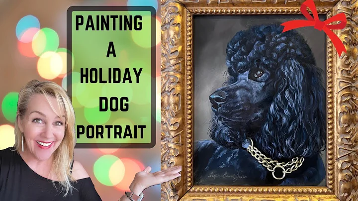 HOW TO PAINT THE HOLIDAY DOG PORTRAIT  with Suzann...