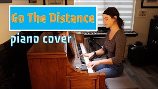 Go The Distance - Hercules - piano cover