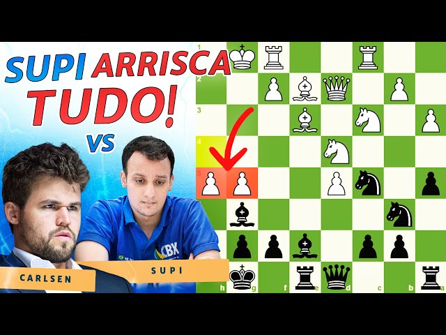 2# Magnus ficou perdido de novo, vídeo no canal do Raffael Chess