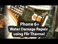Water Damaged iPhone 6 plus VCC_MAIN short Via Flir and Chesnut replacement