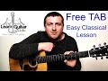 Romance - Easy Beginner Classical Guitar Lesson - Romanza - Drue James