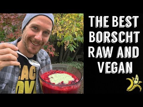 Borscht Recipe   The Best Raw Vegan Borscht