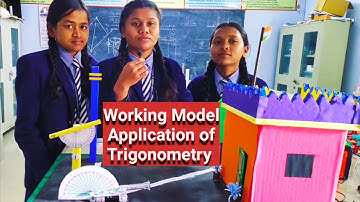 Application of Trigonometry Working Model | Class 10 Maths Model | Maths Project | Trigonometry