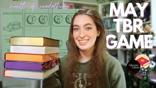 death by readathons and ambitious tbrs | may biblious tbr game | ep. 17