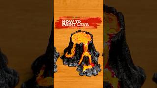  Tried Painting Lava But It Looked Flat
