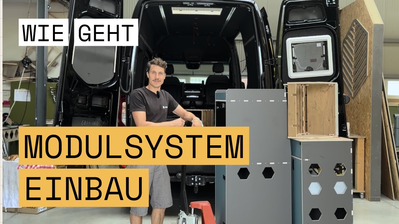 Campany Modulsystem - Camperausbau in Stunden statt Wochen