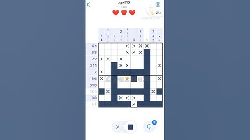 19 April 2025 Nonograms Daily Challenge answer &  how to solve @ZpuzzleZ