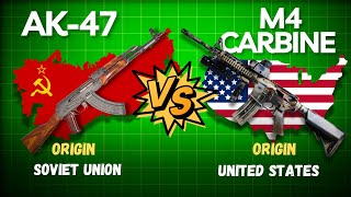 AK-47 vs M4; which is best? Comparison.