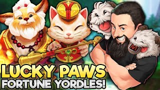 Lucky Paws - New Artifacts with the Fortune Yordle Duo!! | TFT Inkborn Fables | Teamfight Tactics