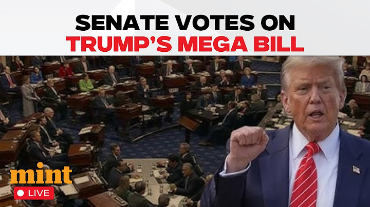 US Senate LIVE: Senate Begins Vote Series on Trump's "Big, Beautiful Bill" | GOP | Trump News LIVE