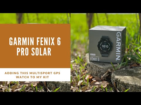 Video: Garmin Fenix 6 Pro mahiri ya Solar