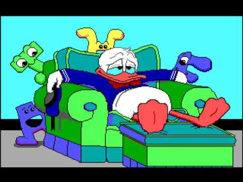 Donaldu0027s Alphabet Chase (1988 DOS Game)
