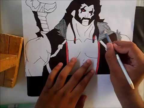 APRENDA A DESENHAR LOBO O MAIORAL DA DC COMICS!!! LEARN TO DRAW THE WOLF PRINCE!!!