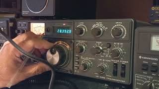 This afternoons CQ10m with Trio TS-830S & 5/8th vertical. Some /QRP in there.