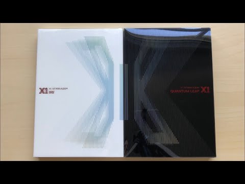 ♡Unboxing X1 엑스원 1st Mini Album 비상- Quantum Leap -비상 u0026 Quantum Leap Ver-♡