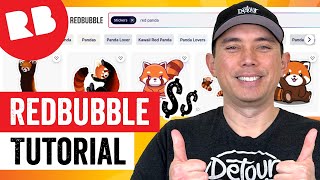 RedBubble Tutorial (2023) Tips for Niche Research, Design & Tags