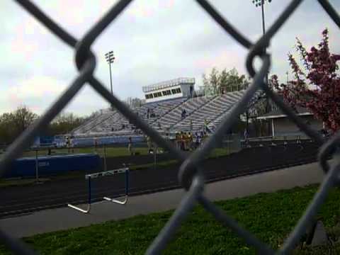 me singing the national anthem at the lacross game